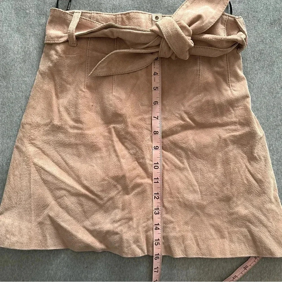 Blank NYC suede mini skirt blush pink size 25 - Picture 10 of 10